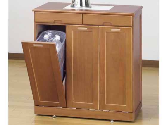 ●色：ブラウン●サイズ：（約）幅６６×奥行３８×高さ７０ｃｍ●重さ：（約）９ｋｇ●ペールサイズ（１個）：（約）幅１８．５×奥行３２×高さ３７．５ｃｍ●ペール容量（１個）：（約）１５リットル●素材：本体