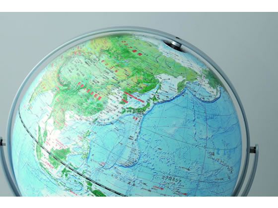 レイメイ藤井 土地被覆タイプ地球儀 (30cm 全回転) OYV260 通販