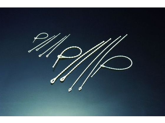 TRUSCO ノットタイ 幅2.2mm×103mm最大結束φ25 (100本入) TRTV-100