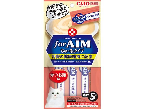 ●ｆｏｒ ＡＩＭ ちゅ〜るタイプ●かつお節味●注文単位：１パック