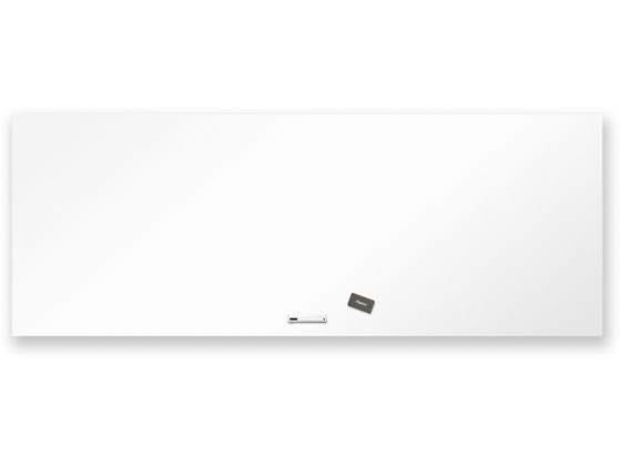 ●種別：無地●寸法：幅２４００×高さ９００ｍｍ●厚さ：０．５ｍｍ●材質：表面／ＰＥＴフィルム、裏面／マグネットシート●質量：２９６０ｇ●貼付可能場所：スチール面●機能：抗菌仕様●付属品：トレー、マーカ