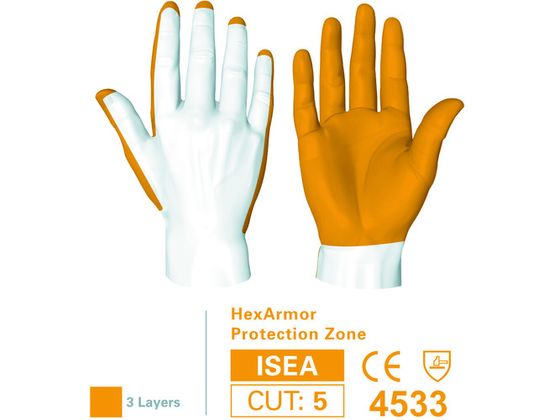 HEX ARMOR 切創・耐針手袋 シャープスマスターHV7082 M 754201 