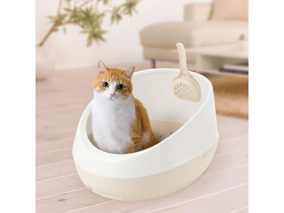 母ちゃん母ちゃんさん専用ページ　リッチェルラプレ６０用トイレカバー リッチェル ラプレ ネコトイレ ハーフカバー ホワイト 通販