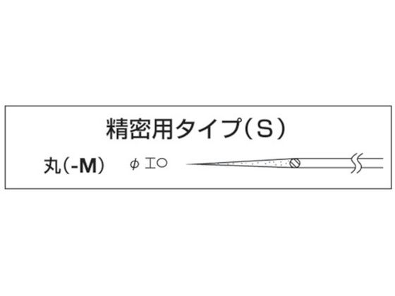 エビ 精密ダイヤヤスリ 5本組 丸 S5-M | Forestway【通販フォレスト