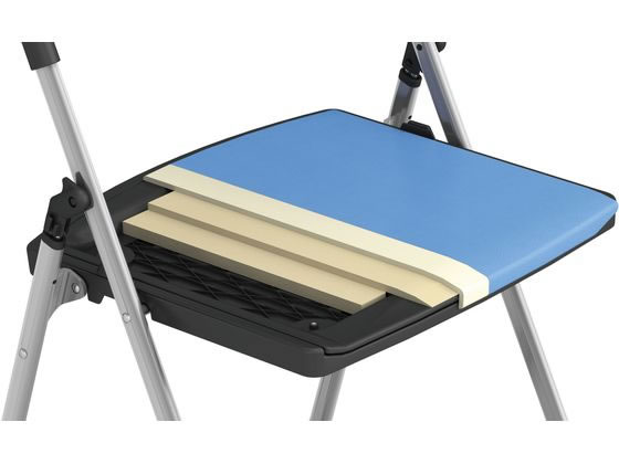 アイリスチトセ 折りたたみチェア カルーナNX CAL-NX01M ブラック 通販