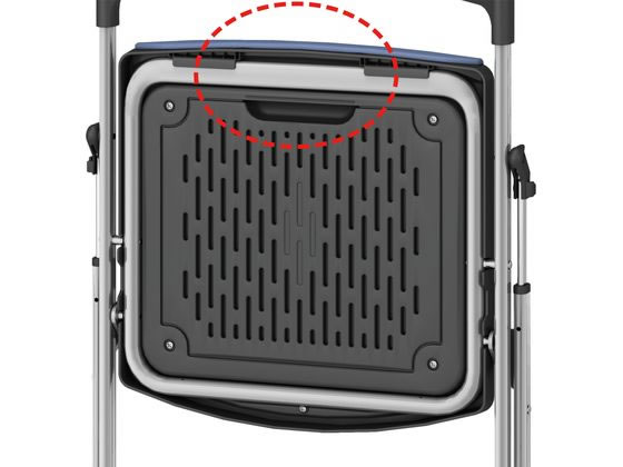 アイリスチトセ 折りたたみチェア カルーナNX CAL-NX01M ブラック 通販