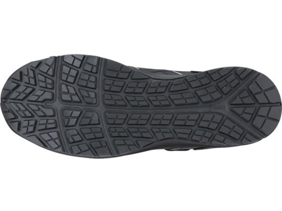 アシックス ウィンジョブCP301 ブラック×ブラック 25.5cm 通販