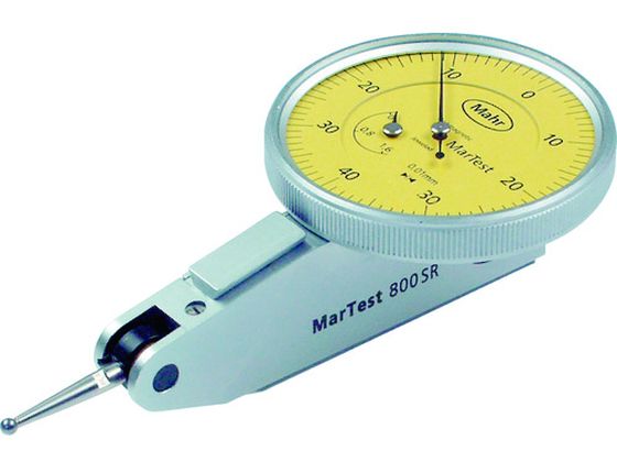 ●型番：800SR●メーカーコード：4307250 ●測定範囲（mm）：±0．80 ●最小表示（mm）：0．01 ●目盛仕様：0−40−0 ●取付軸径（mm）：8 ●測定力（N）：0．15 ●文字盤径