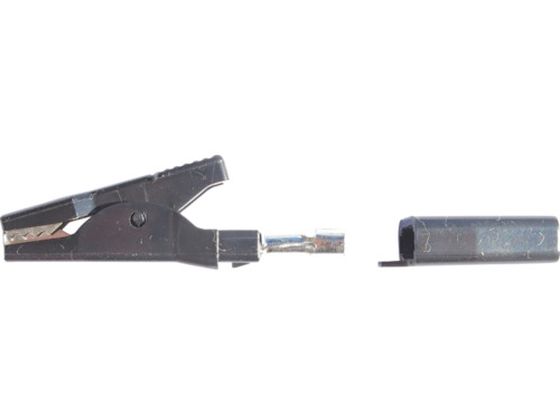 ●型番：C-201A-B●入数：6個●セット内容：黒×6 ●定格（A）：1 ●全長（mm）：38 ●最大開口寸法（mm）：5．3 ●絶縁抵抗：DC500V100MΩ以上 ●耐電圧（V）：AC500 1