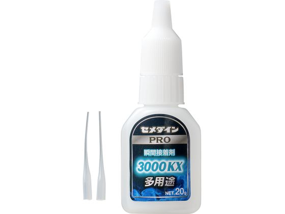 瞬間接着剤 3000K×多用途 20g 多用途タイプ中粘度型 通販【フォレスト