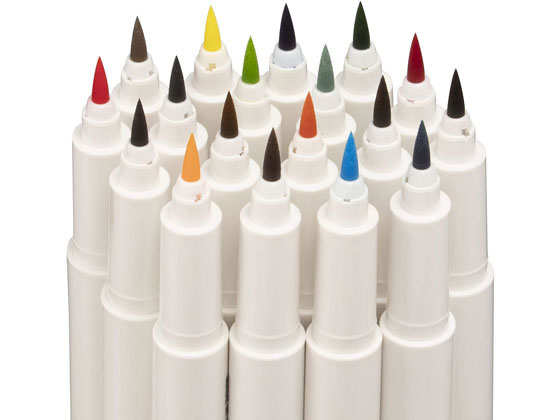 マービー アーティストブラシ 18色Cセット 1100-18C 通販【フォレスト