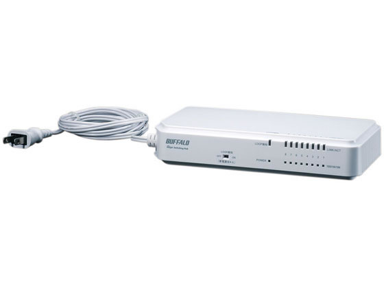 ●ポート数：１０／１００／１０００Ｍ ８ポート（全ポートＡｕｔｏ−ＭＤＩＸ機能搭載）●対応機種：ＩＥＥＥ８０２．３、ＩＥＥＥ８０２．３ｕ、ＩＥＥＥ８０２．３ａｂ対応機器●インターフェース：ＩＥＥＥ８０