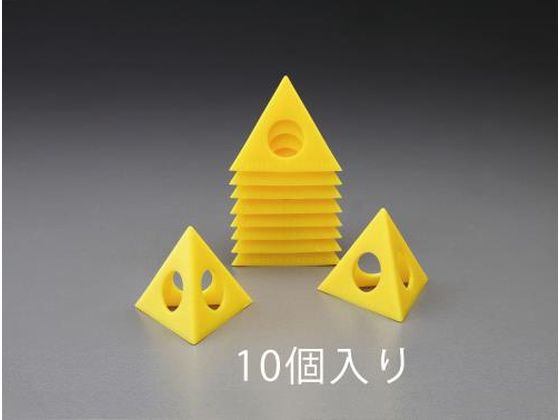 ●塗装時の支柱です。●ピラミッドの先端部分で塗装物を支えます。●最小限の接触で塗装物を支えるので、塗装後直に反転させ裏面を塗装することができます。●上面だけでなく側面の塗装も楽に行えます。●材質：プラ