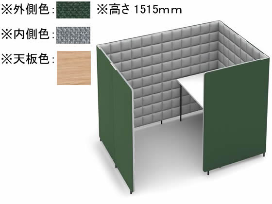 ●品番：ＰＦＲ−ＡＳＤ１３１９Ｌ−Ｑ６Ｔ１１●外寸法：幅１３６０×奥行２０００×高さ１５１５ｍｍ●テーブル高さ：７２０ｍｍ●質量：９９．９ｋｇ●本体材質：表面材クロス、ポリウレタンフォーム（芯材）ＭＤ
