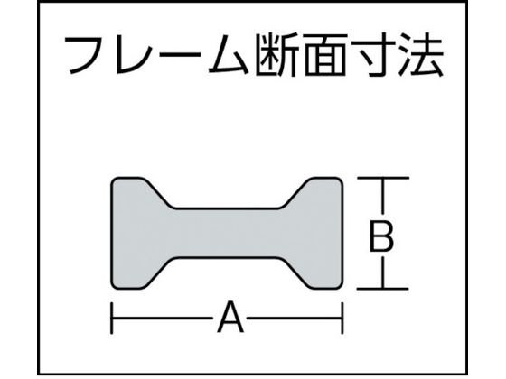 TRUSCO クランプ フラットフレームタイプ クイックハンドル G20KL
