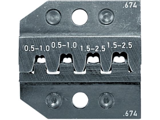 ＲＥＮＮＳＴＥＩＧ 圧着ダイス ６２４－７４２ オープンバレル接続