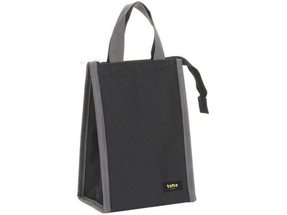 トーン tone 立つ保冷保温ランチバッグ スリム ブラック TLB-02 通販