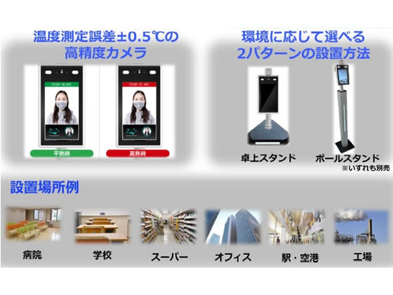 本日より3日限定値引きアクセス コントロール カメラ iHM42-2T07-T5-EN サーマルAIカメラ (中古品) 本日より3日限定値引きアクセス コントロール カメラ iHM42-2T07-T5-EN