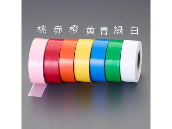 ●幅（ｍｍ）：３０●長さ（ｍ）：９１●厚さ（ｍｍ）：０．０５●色：緑●材質：ＬＤＰＥ●非粘着●土木・測量現場、工事現場等の目印、区画整理に。●視認性が高いので、境界レイアウト時に役立ちます。