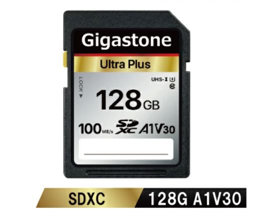 GIGASTONE SDXCJ[h 128GB V30 UHS-1 U3 A1