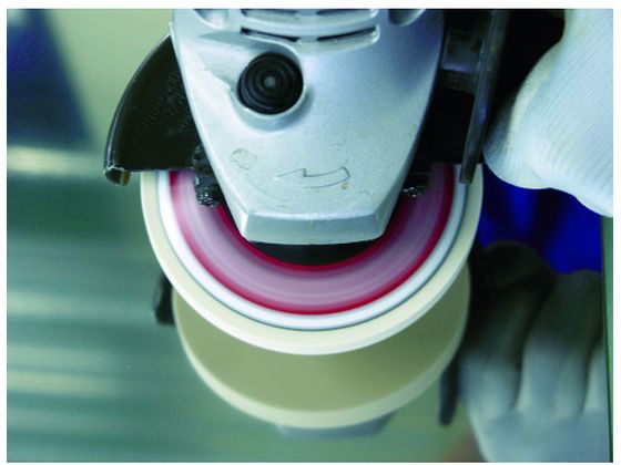 TRUSCO ポリディスクα Φ100 艶出し研磨用 5個入 TPDA-100 TRUSCO ポリディスクα Φ100 艶出し研磨用 5個入 TPDA-100 [261-2500