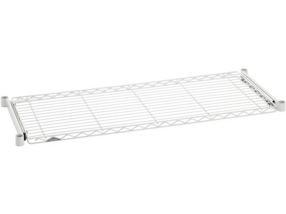 ●色：ホワイト●商品サイズ：幅 ９００×奥行 ４５０×高さ ４４．３ｍｍ●材質：棚板：スチール（エポキシコーティング仕上げ）、テーパードスリーブ：ＡＢＳ樹脂●商品重量：４２５０ｇ●耐荷重：２０ｋｇ／棚