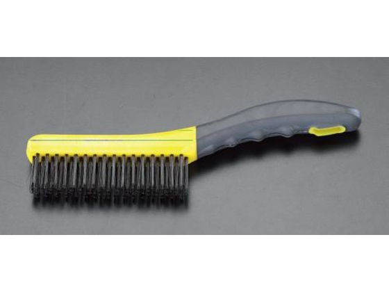 ●行数：４行●ブラシサイズ：２０×１２０ｍｍ●毛丈：２９ｍｍ●全長：２６５ｍｍ●ソフトグリップハンドル●材質：スチール●線径：０．３ｍｍ