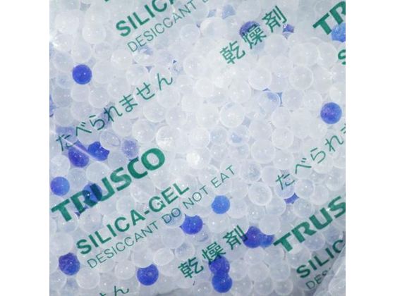 TRUSCO A型シリカゲル 1g 吸湿・使い捨て型 100個入 コバルト入 TSG-1A 