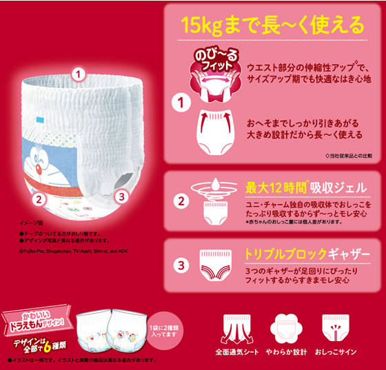 ユニ・チャーム マミーポコパンツドラえもん L 42枚 通販【フォレスト