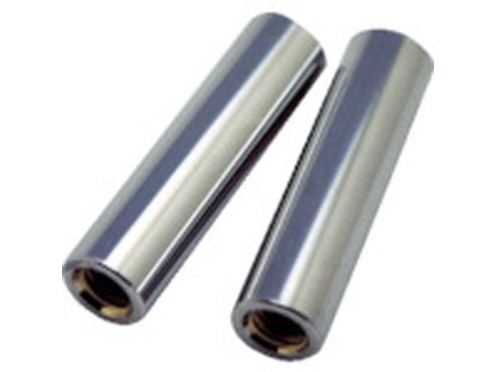 ●型番：PF-AB090●入数：4個●外径（mm）：8 ●長さ（mm）：50 ●ねじ長さ（mm）：12．5 ●呼び径：M5●取付物厚さ：8mm以下●真鍮 ●表面処理：クロームメッキ仕上げ