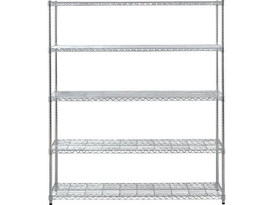 ●商品サイズ（約）：幅１５０×奥行４６×高さ１７９ｃｍ●耐荷重（約）：全体３７５ｋｇ、棚板１枚あたり７５ｋｇ●ポール径（約）：２５ｍｍ●注文単位：１台