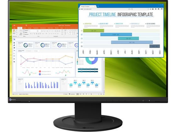 ●パネル：ＩＰＳ （アンチグレア）●サイズ：２２．５型 （５７．２ ｃｍ）●推奨解像度：１９２０×１２００ （アスペクト比１６：１０）●表示色：約１６７７万色： ８−ｂｉｔ対応●視野角：（水平／垂直、