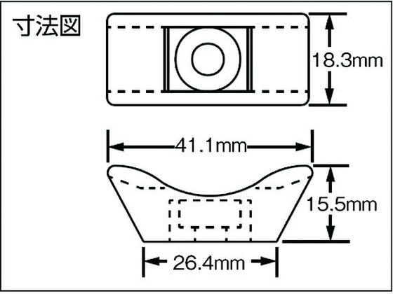 パンドウイット タイマウント 耐候性黒 (25個入) TMEH-S25-Q0 通販