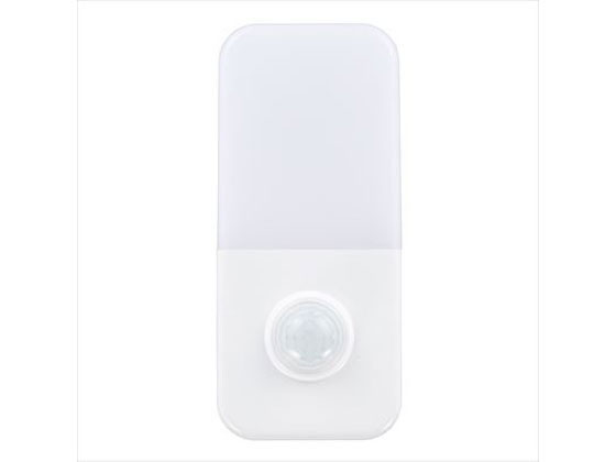 ●定格電圧：ＡＣ１００Ｖ●定格消費電力：：約０．９Ｗ●定格周波数：５０／６０ Ｈｚ●カラー：ホワイト●光源：白色ＬＥＤ×３灯（交換不可）●検知方法：人感明暗センサー●色温度：約６５００Ｋ●設計寿命：約