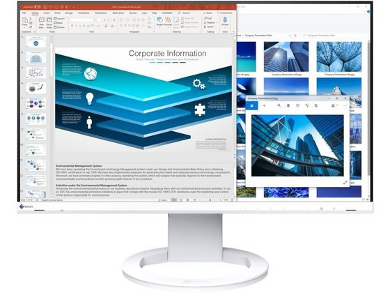 EIZO 60.5cm（23.8）型カラー液晶モニター FlexScan EV2460 ホワイト