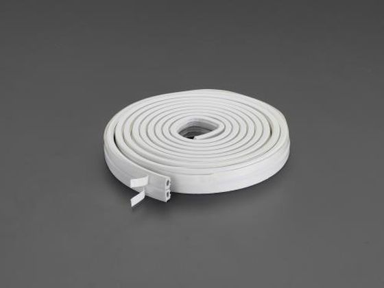 ●粘着式●形状：Ｄ型●厚さ：６．４ｍｍ●幅：９．５ｍｍ●全長：５．２ｍ●材質：ＥＰＤＭラバー●窓やドアのすき間埋めに●−４０℃の厳しい環境でも凍ったり欠けたりしません。●テープ中心から２つに割き、窓や