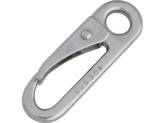 ●型番：B-534●d（mm）：13 ●D（mm）：8 ●L（mm）：86 ●S（mm）：10 ●W（mm）：28 ●使用荷重（kN）：0．59 ●t（mm）：6．5●ステンレス（SUS304） ●仕
