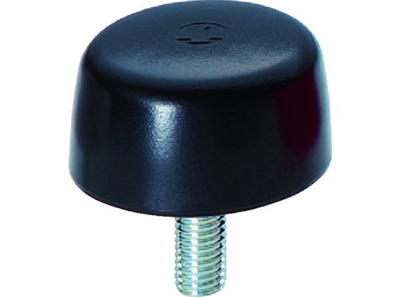 ●型番：ESK11−M8X20−BK−P●外径（mm）：40 ●色：黒 ●ノブ高さ（mm）：25 ●ねじ寸法：M8×1．25 ●ねじ長さ（mm）：20 ●耐熱温度（℃）：80℃●おねじタイプ●ノブ：A