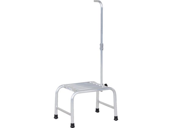 ●型番：FL-30R●最大使用質量（kg）：100 ●品名：フミラック ●天板高さ（m）：0．3 ●天板寸法（mm）：300×300 ●段数：1●組立品 ●ハンドル高さ調節可能 ●室内用 ●天板高さ3