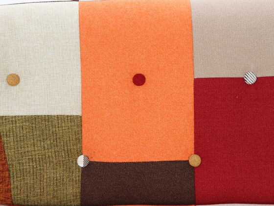 不二貿易 ソファ 2人掛け デイジー W1230 パッチワーク 34262 通販