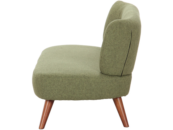 不二貿易 ソファ 2人掛け デイジー W1230 グリーン 34263 通販