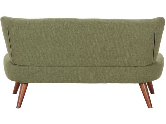 不二貿易 ソファ 2人掛け デイジー W1230 グリーン 34263 通販