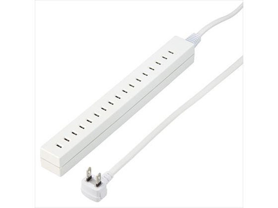 ●カラー：ホワイト●定格容量：１２５Ｖ １５Ａ 合計１５００Ｗまで●個口数：８．５個口●コード長（ｍ）：２．５ｍ●パッケージサイズ（ｍｍ）：約９５×３５５×６０●本体寸法（ｍｍ）：約２９×２４９×２８