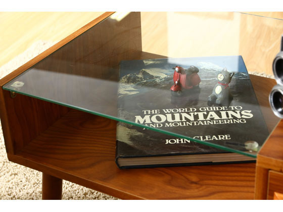 リビングテーブル オスロ ミディアムブラウン