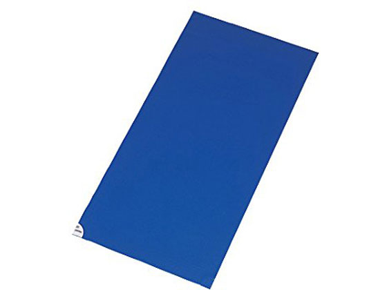 ●サイズ（ｍｍ）：４５０×９００●色：ブルー●１シートフィルム枚数：３０枚●マット厚み：２ｍｍ●粘着シート１枚あたりの厚み：５０μｍ●シート材質：ＰＥ（ポリエチレン）フィルム●生産国：大韓民国●立て掛
