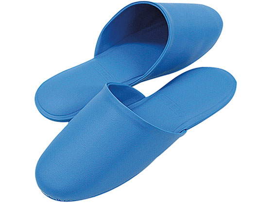 ●ブルー●入数：1足●材質：PVC（塩化ビニル樹脂）レザー●フリーサイズ（全長：260mm）●生産国：中国