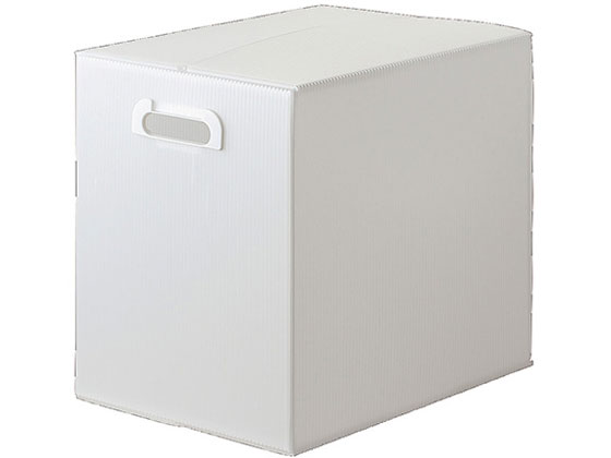 トラスコ中山 TDP-B4-5-TM ダンボールプラスチックケース 半透明 34L