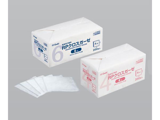 オオサキメディカル RPクロスガーゼ 250×250 4号 通販