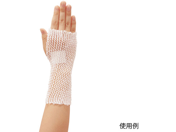 はさみで切れるネット包帯 Sサイズ 指用 × 120点 はさみで切れるネット包帯 Sサイズ 指用 × 120点