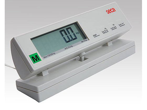 seca 878 デジタルフラットスケール ［検定付］ 最大荷重200kg サイズ